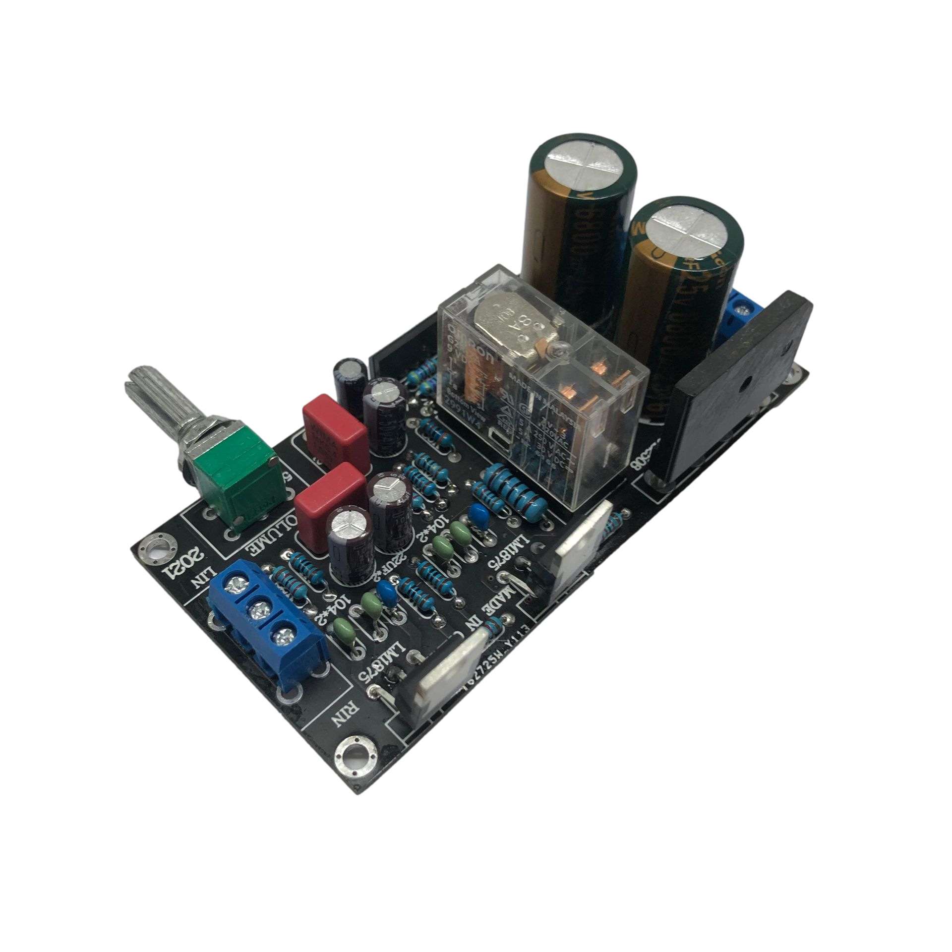 LM1875T功放板 2.0双声道 带喇叭保护 音量调节 兼容2030