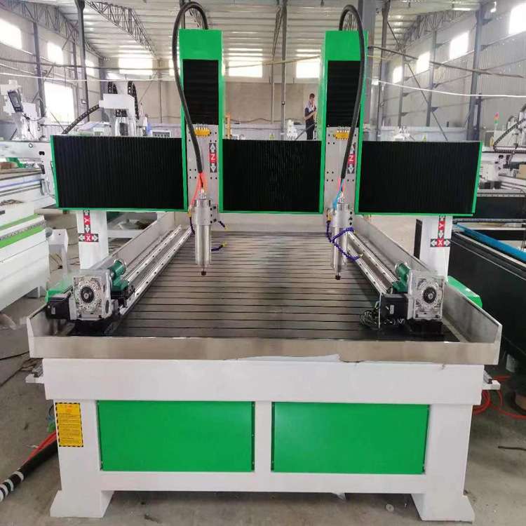 三联轴广告牌浮雕雕刻机 1325三工序木工雕刻机 整体衣柜开料机