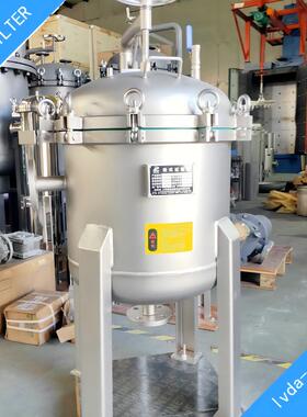 LVDA虑达过滤1号多袋式过滤器4P1S，高压吊环快开，保温夹套4P2S