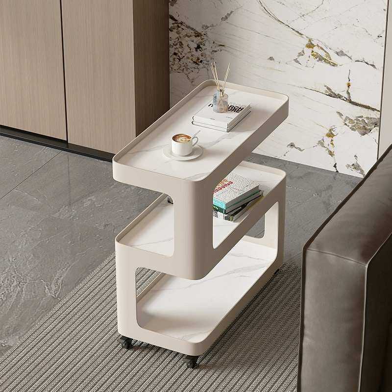 轻奢客厅奶油风巖板沙发边几可移动边柜现代家用置物架小茶几桌子,模玩/动漫/周边/娃圈三坑/桌游,模型制作工具/辅料耗材,淘宝优惠券,粉丝福利购,淘宝优惠卷
