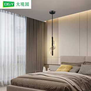 大观园床头吊灯创意轻奢卧室床头灯客厅玄关吧台过道小吊线灯314L