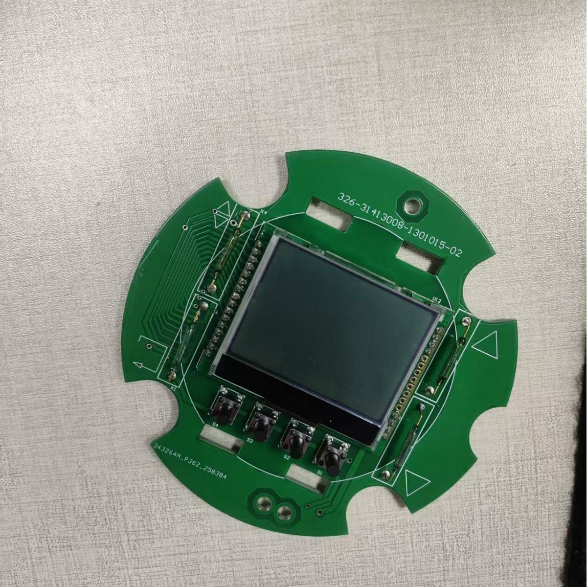 智能电磁流量计分体式大口径 电磁流量计显示板