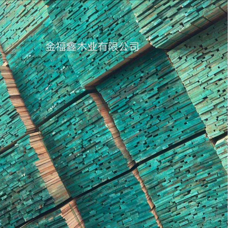 热销奥古曼板材 加工红胡桃桃花心烘干板材奥古曼原木防腐木板料