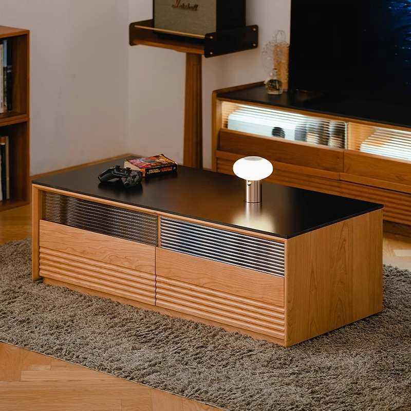 北欧实木茶几日式家用客厅收纳储物柜小户型民宿落地边柜置物茶台,基础建材,脚轮/万向轮,淘宝优惠券,粉丝福利购,淘宝优惠卷