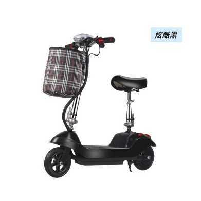 电动小海豚便携折叠电动车迷你自行车小电车女士代步车轻巧电瓶车