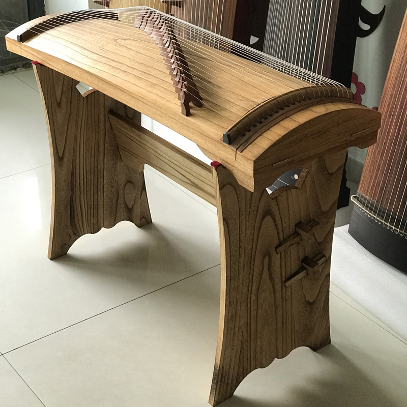 实木古筝架子纯桐木琴架 半筝架子 便携式筝架子 H型小筝大筝通用