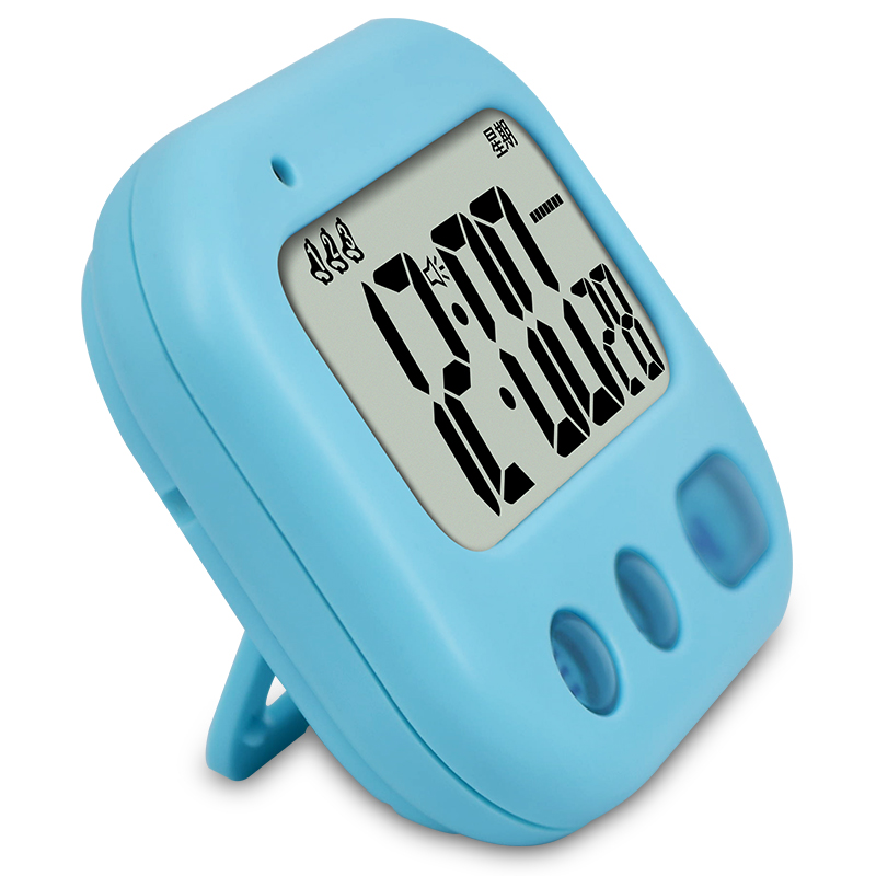 CUYOU学生宿舍震动闹钟正倒计时器静音做题钟卡通儿童便携式 随身