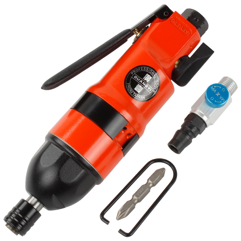 广一风批工业级木工起子汽转气动工具可调 气动螺丝刀 气动螺丝批