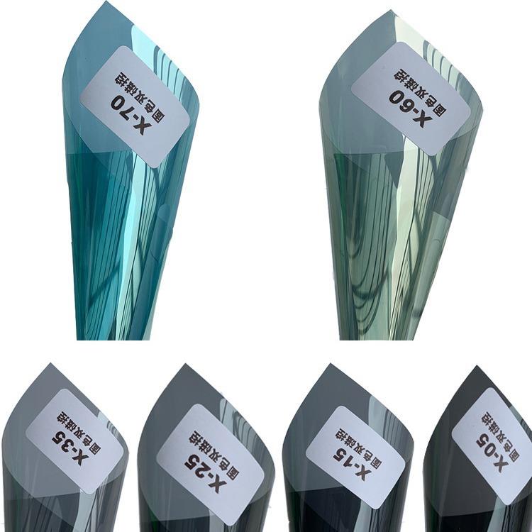 汽车膜固色双磁控反光膜单向透视高隔热前档膜车窗太阳膜贴膜