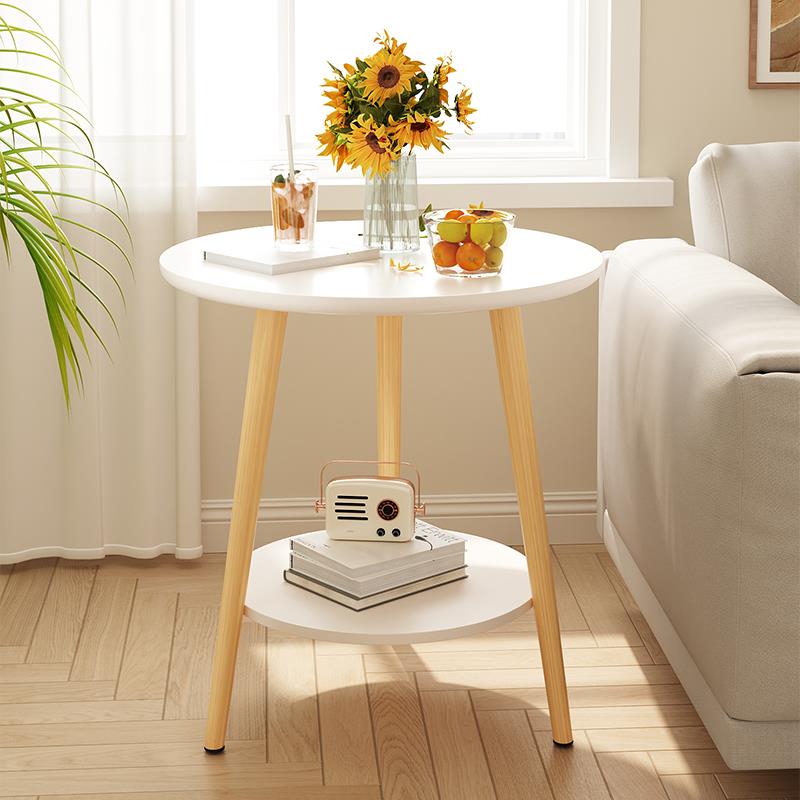 I1小桌子茶几客厅家用小户型简易小圆桌沙发边几简约卧室阳台茶桌