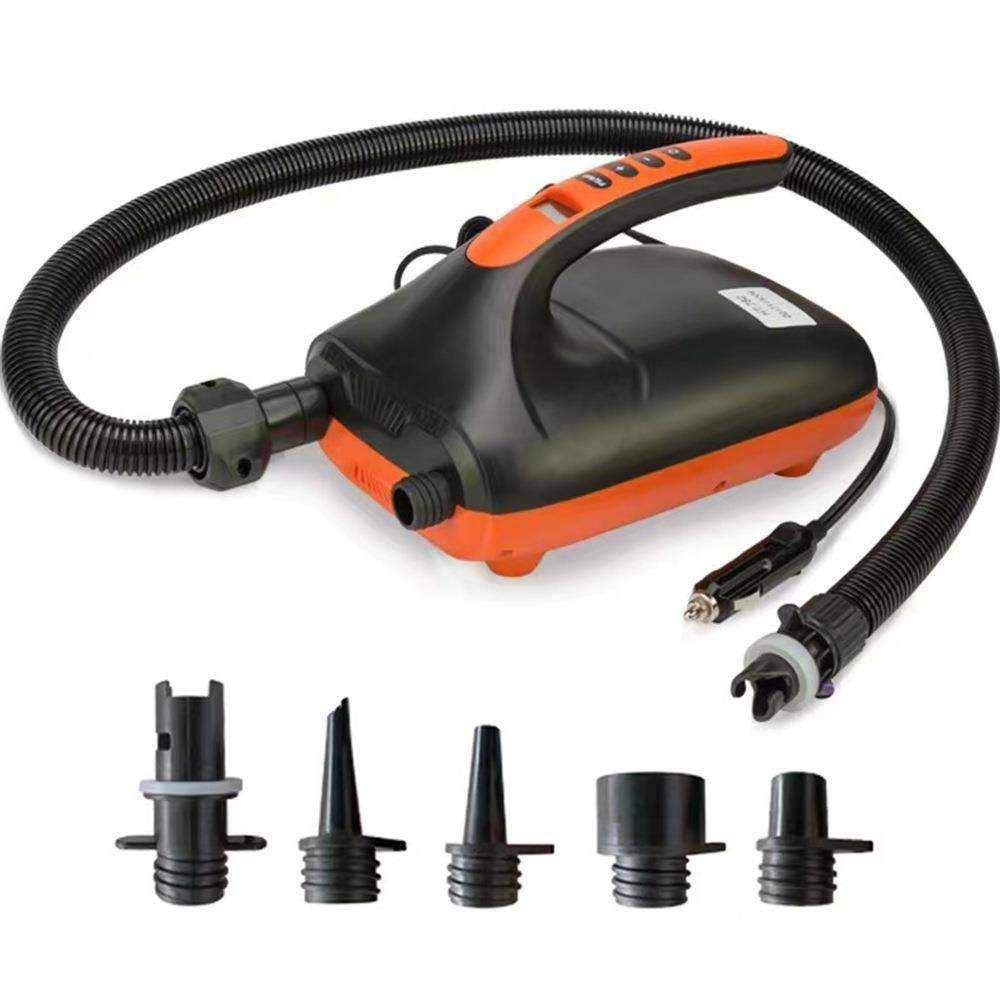 皮划艇冲锋舟充气系SUP冲浪板高压充气泵下网橡皮船12V车载打气泵