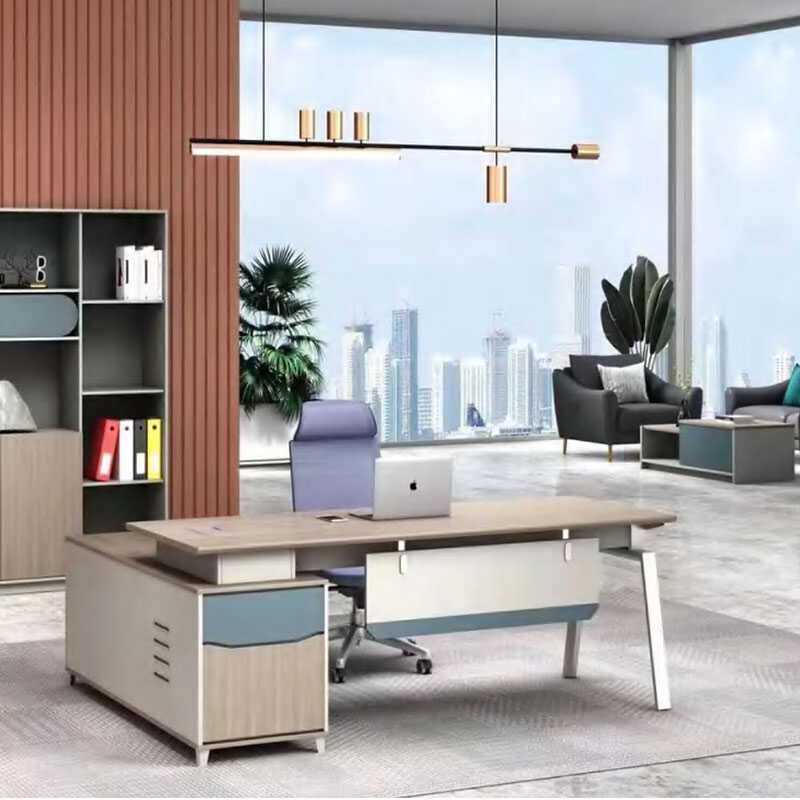 办公桌老板桌直边经理桌总裁桌简模型制作工具/辅料耗
