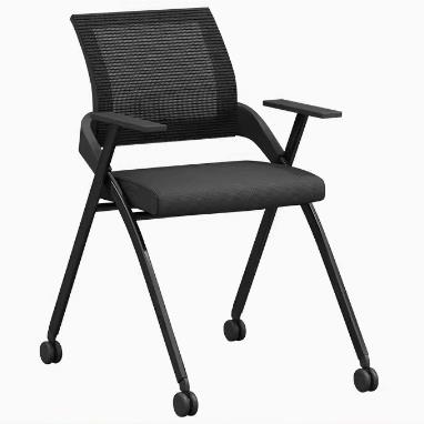 带写字板折叠培训桌椅一体桌凳会议室椅子带桌板培训教室专用