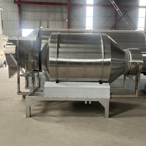 不锈钢滚筒搅拌机前后密封卧式混合机大型卧式化工原料混合机