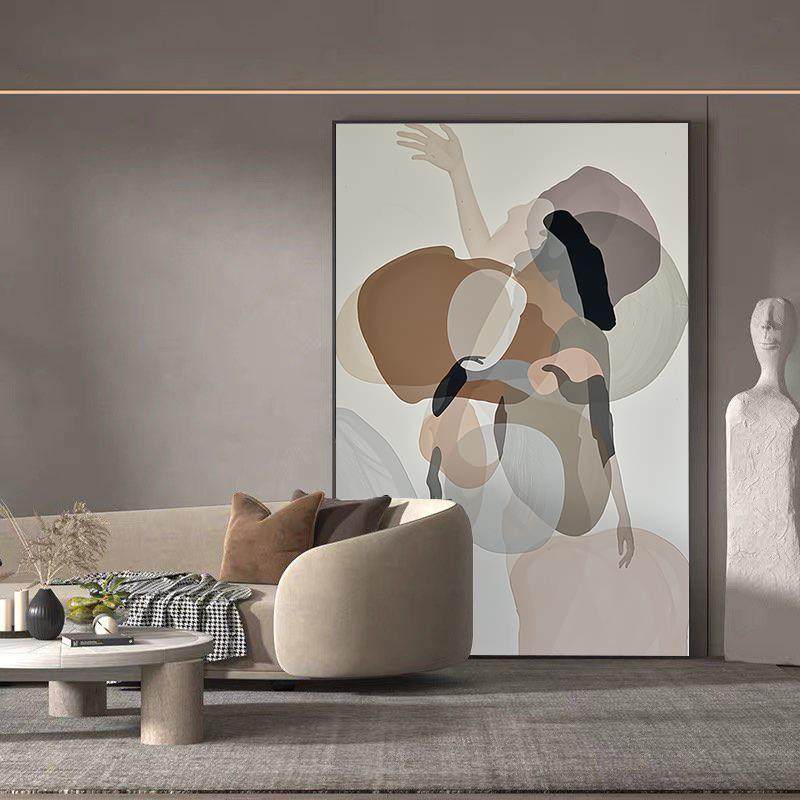 抽象色块客厅装饰画现代极简沙发背景墙挂画大幅落地入户玄关壁画,家居饰品,现代装饰画,淘宝优惠券,粉丝福利购,淘宝优惠卷