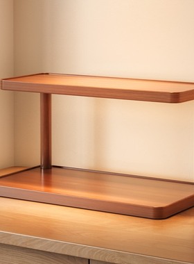 桌面置物架杯子收纳架子餐桌台面工位水杯咖啡杯茶具桌上小型杯架