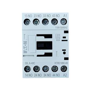 EATON/伊顿穆勒DILA-40C(110V50/60HZ)接触器式继电器XTRE10BC40