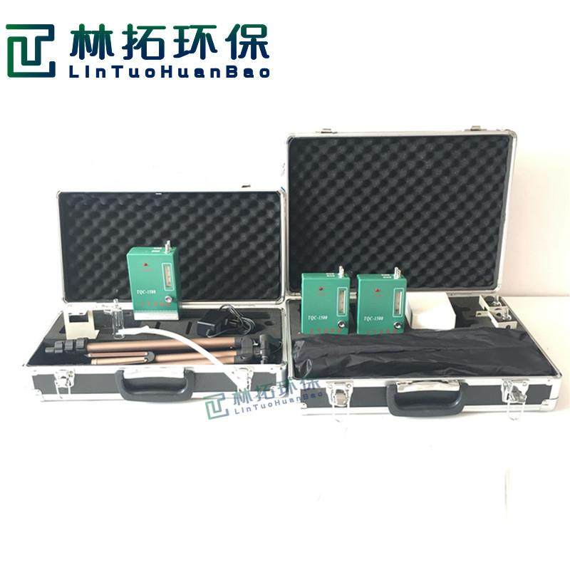 青岛林拓TQC-1500型智能大气采样器8档定时大气采样器