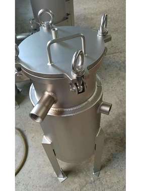 TDL-1P-0.25M2-DN25保温夹套袋式过滤器不锈钢保温夹套袋式过滤器