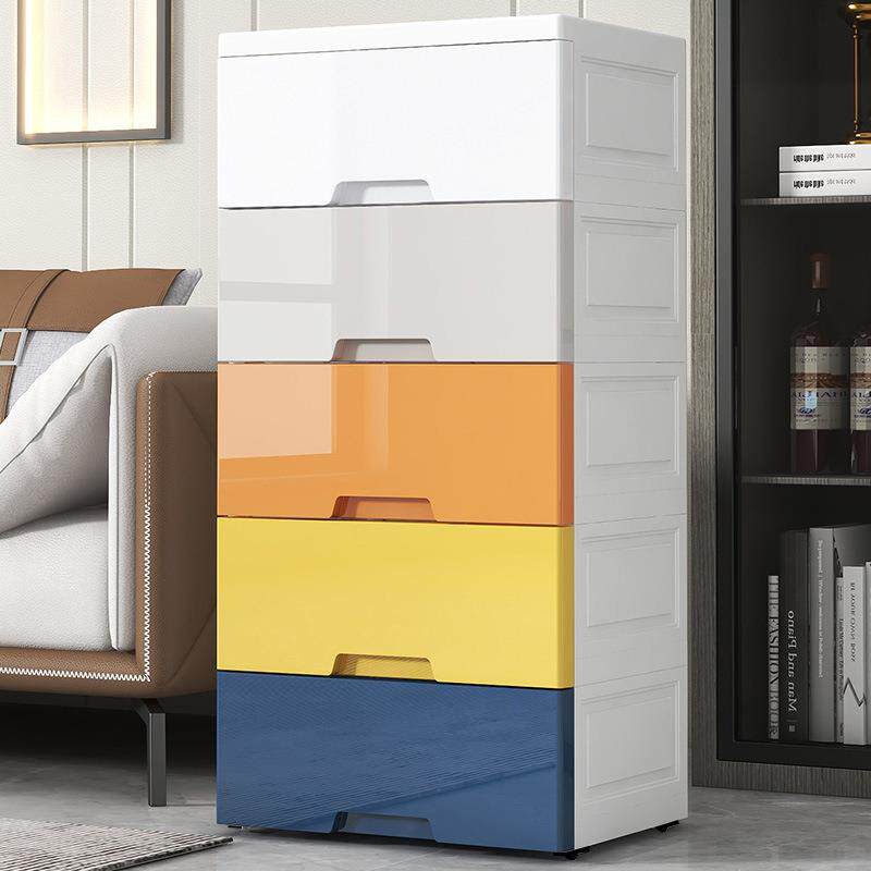 35cm塑料抽屉式收纳柜宝宝婴儿童衣服整理柜家用整理储物柜子