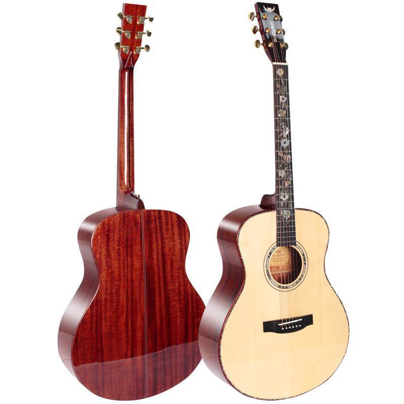 斗牛士吉他全单板41寸圆角木吉他成人专业演奏乐器全单云杉桃花芯,畜牧/养殖物资,畜牧/养殖器械,淘宝优惠券,粉丝福利购,淘宝优惠卷