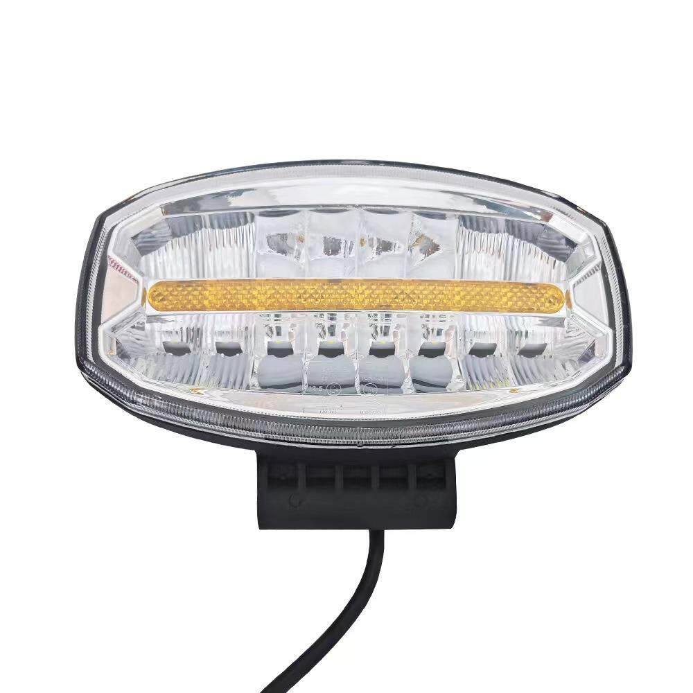 适配欧系重卡沃儿沃奔驰车顶LED工作灯灯10v-30v宽电压车载车用