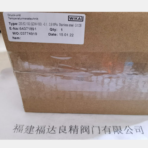 WIKA威卡SF6气体密度继电器