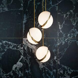 后现代北欧卧室床头吊灯餐厅吧台玄光创意个性简约现代书房吊灯