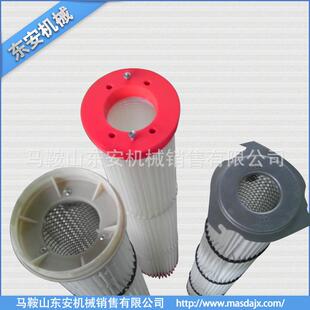 耐高温除尘过滤器搅拌站除尘器配件圆桶芯除尘滤筒过滤器