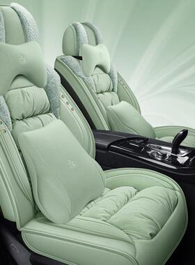 汽车坐垫适用于新老款熊猫gx7/sc7博越帝豪GS全包卡通座椅套