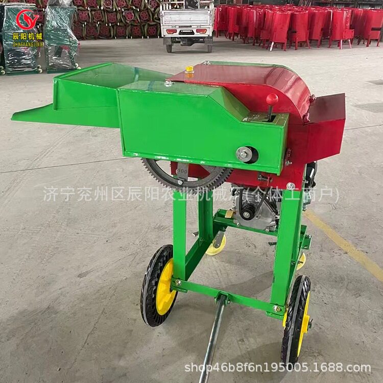 干湿两用铡草机切草碎草机秸秆粉碎榨草机家用牛羊养殖机