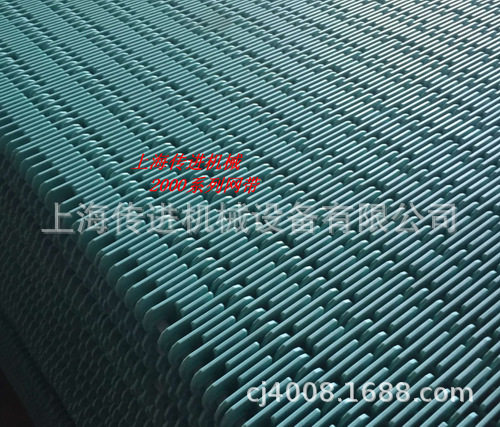 注塑加工输送线配件 2000塑料网带模具 突勒型网带 2000网带链轮图片