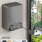 隐形晾衣绳收缩晾晒衣服室内免打孔卫生间伸缩阳台钢丝绳子架其他