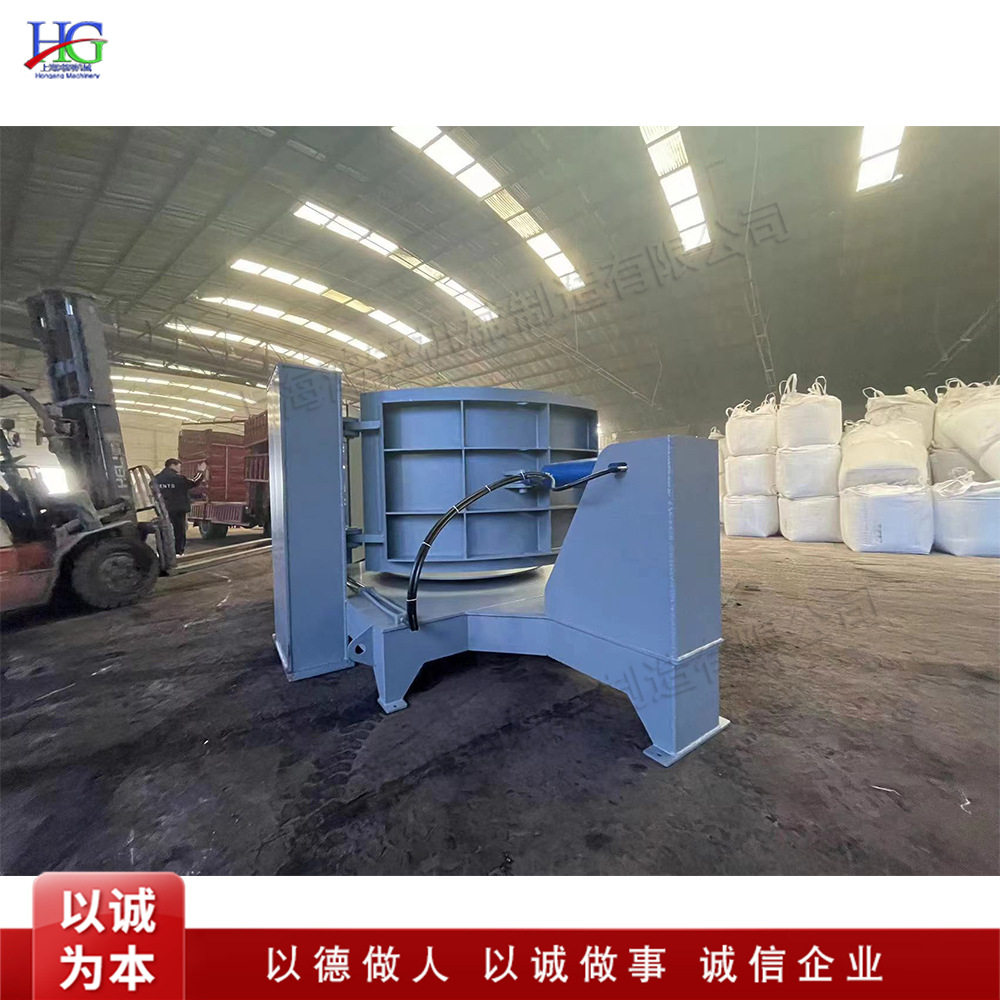 挤压生产机可旋转袋物料结块松散机全自动肥料包挤碎压实机