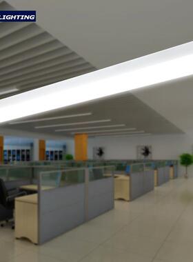 DLC认证办公室1.2m40wLED长条灯日光灯一体化支架灯