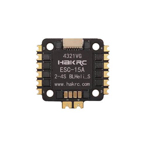 HAKRC15A四合一电子调速器mini20x20mm支持2--4S
