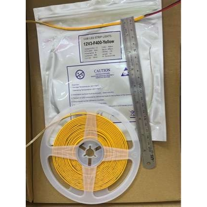 超窄3mmcob灯带超亮软灯条led自粘12V低压柔性灯双头线一件5米