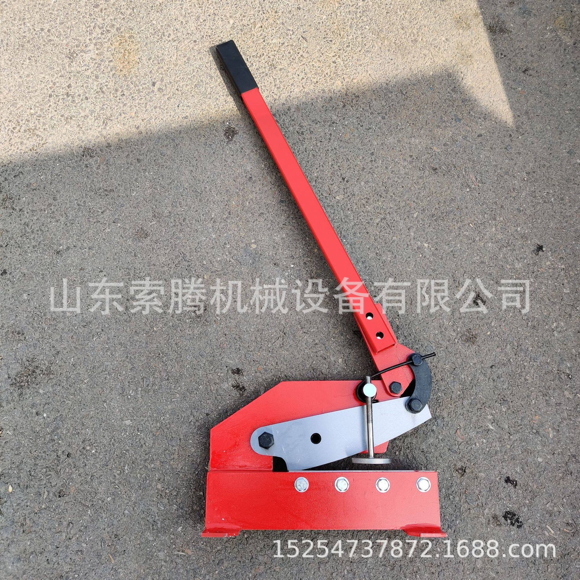 生产厂家手动铁皮剪板机 机械式加厚剪板机 钢板切开器加厚型