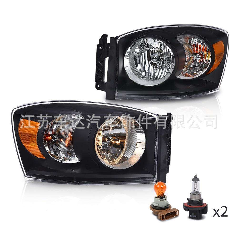 皮卡车大灯适用于道奇公羊06-09DodgeRam150025003500
