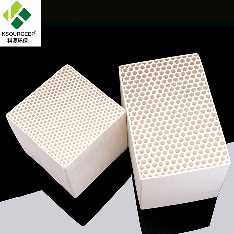 萍乡科源供应莫来石材质蜂窝陶瓷蓄热体RTO蜂窝陶瓷