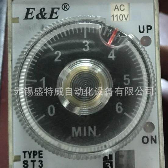 原装E&EST3PA-B6MAC110V无线电九厂机床定时继电器