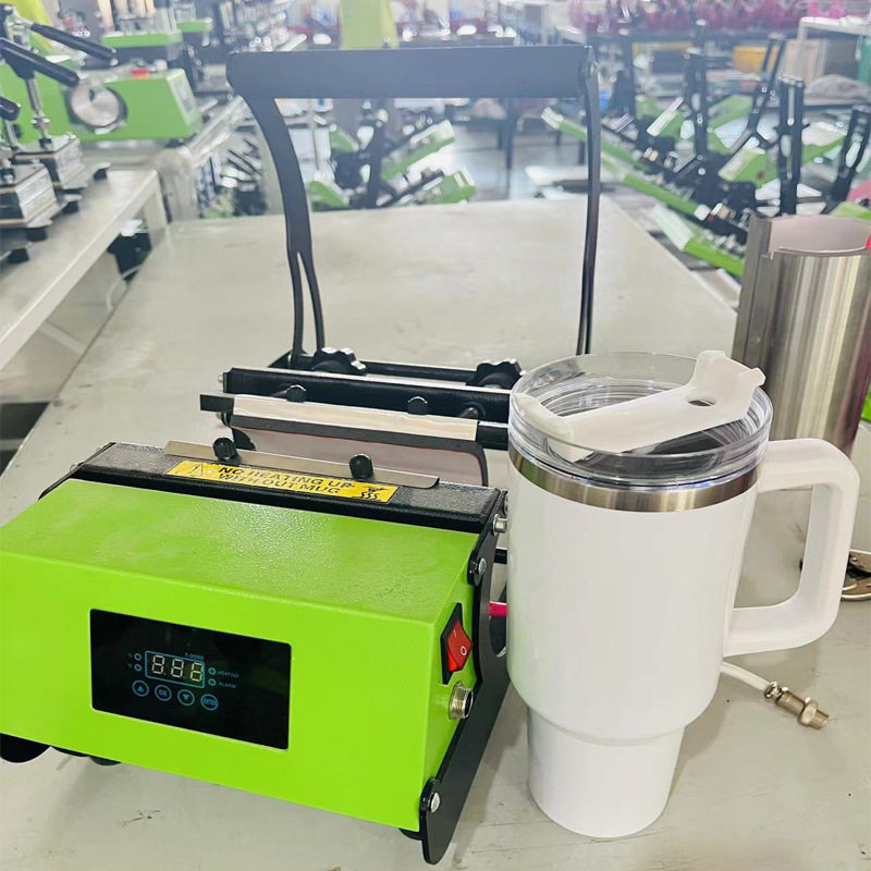 40oz mug sublimation heat press machine 汽车杯保温杯烤杯机