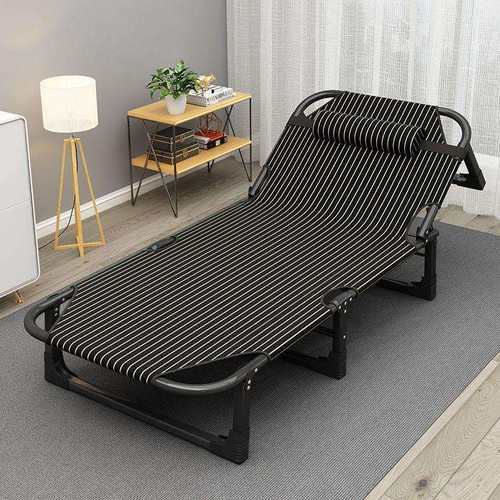 折叠床单人家用简易午休神器办公室成人午睡行军小床陪护便捷躺椅