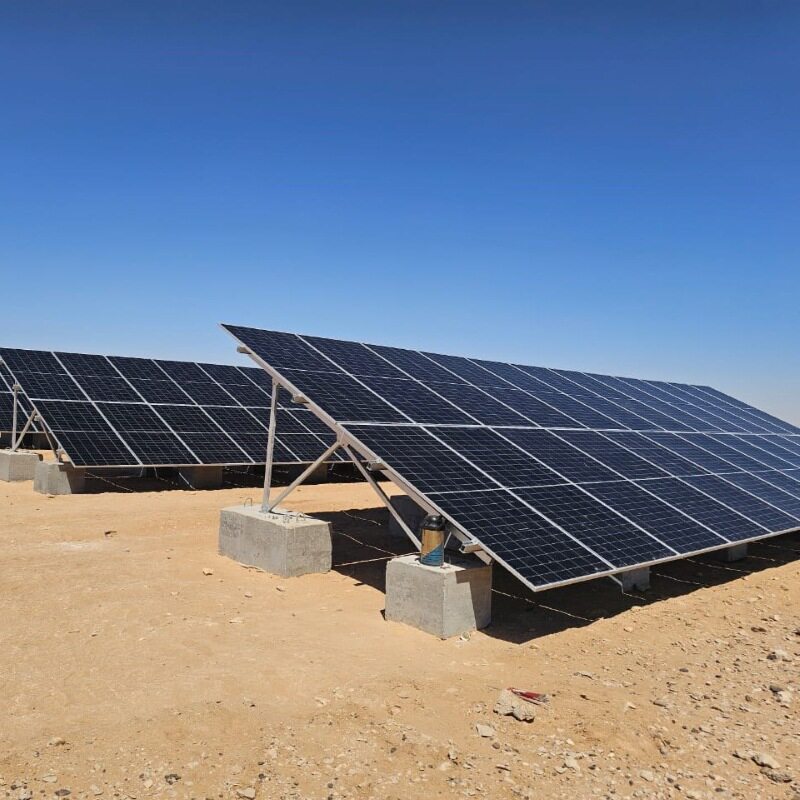 铝合金光伏组件地面支架套件水泥墩太阳能面板安装用支架厂家直供