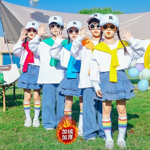 儿童合唱演出服小学生运动会