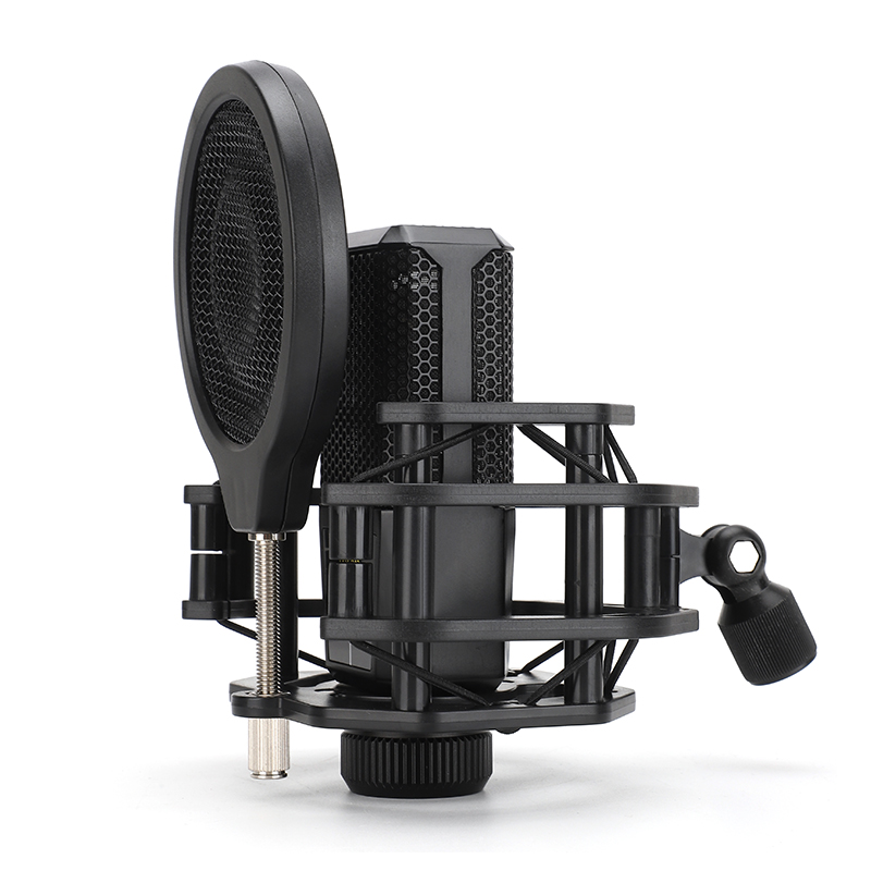 适用于莱维特240pro电容麦克风艾肯LCT440话筒防震架带防喷网配件