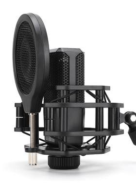 适用于莱维特240pro电容麦克风艾肯LCT440话筒防震架带防喷网配件