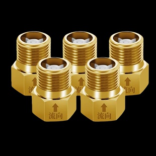 4分单向止回阀卫生间马桶防反水回水倒流热逆止阀角阀防回流配件