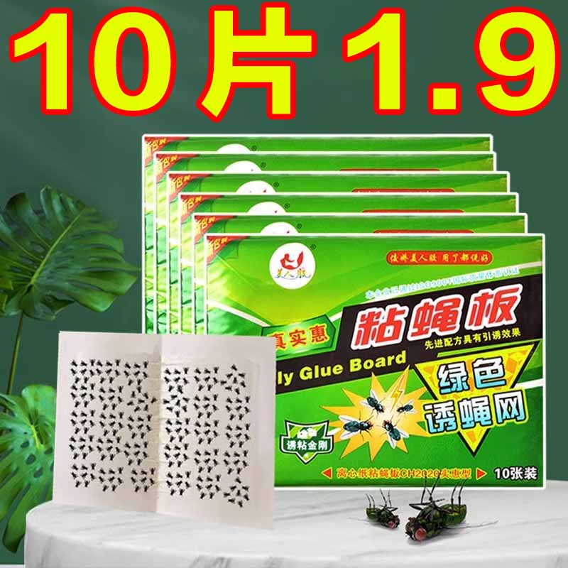 蒼蠅貼強力粘蒼蠅紙粘蠅板藥沾蚊