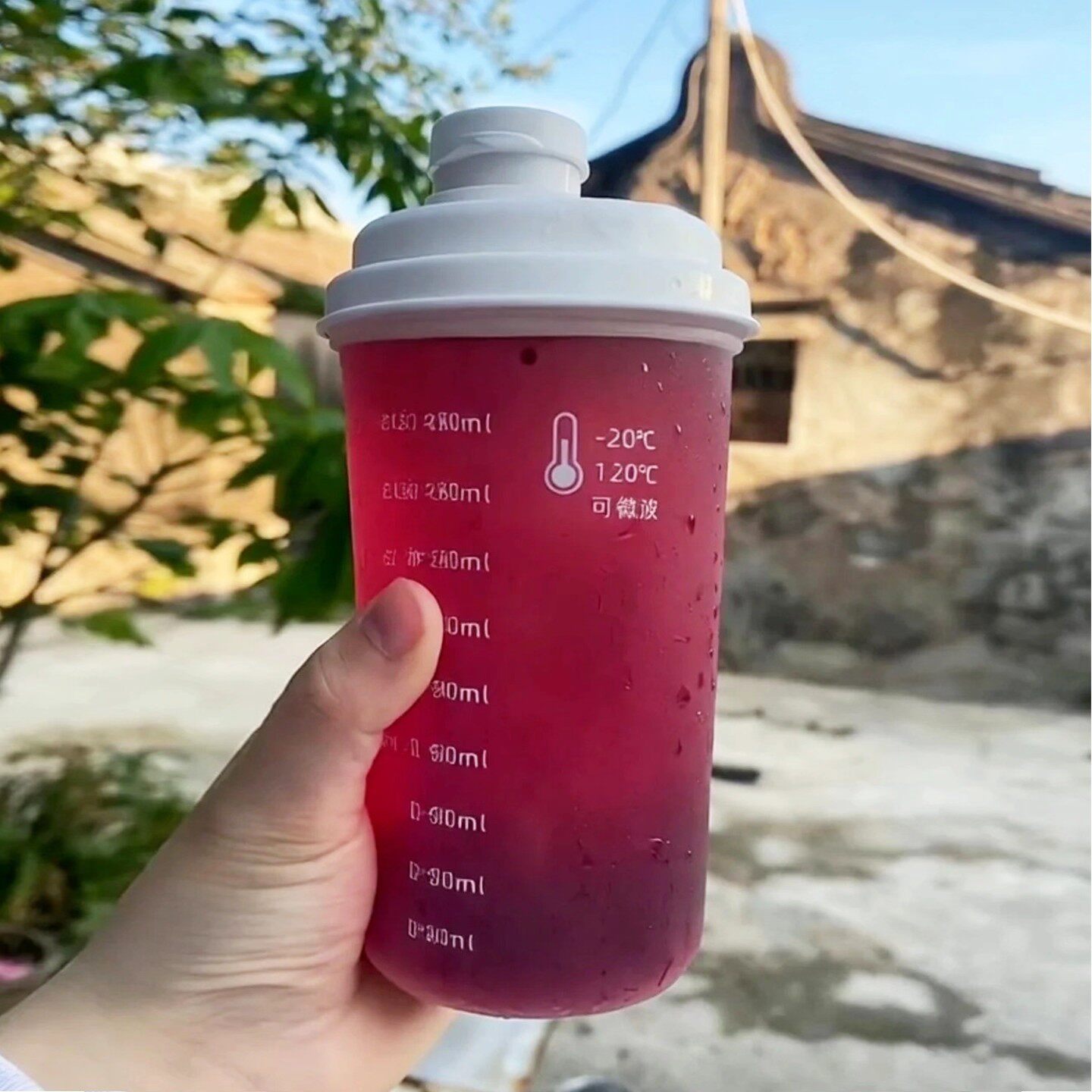 豆浆杯子外带咖啡便携早餐牛奶专用耐高温自带刻度上班密封塑料